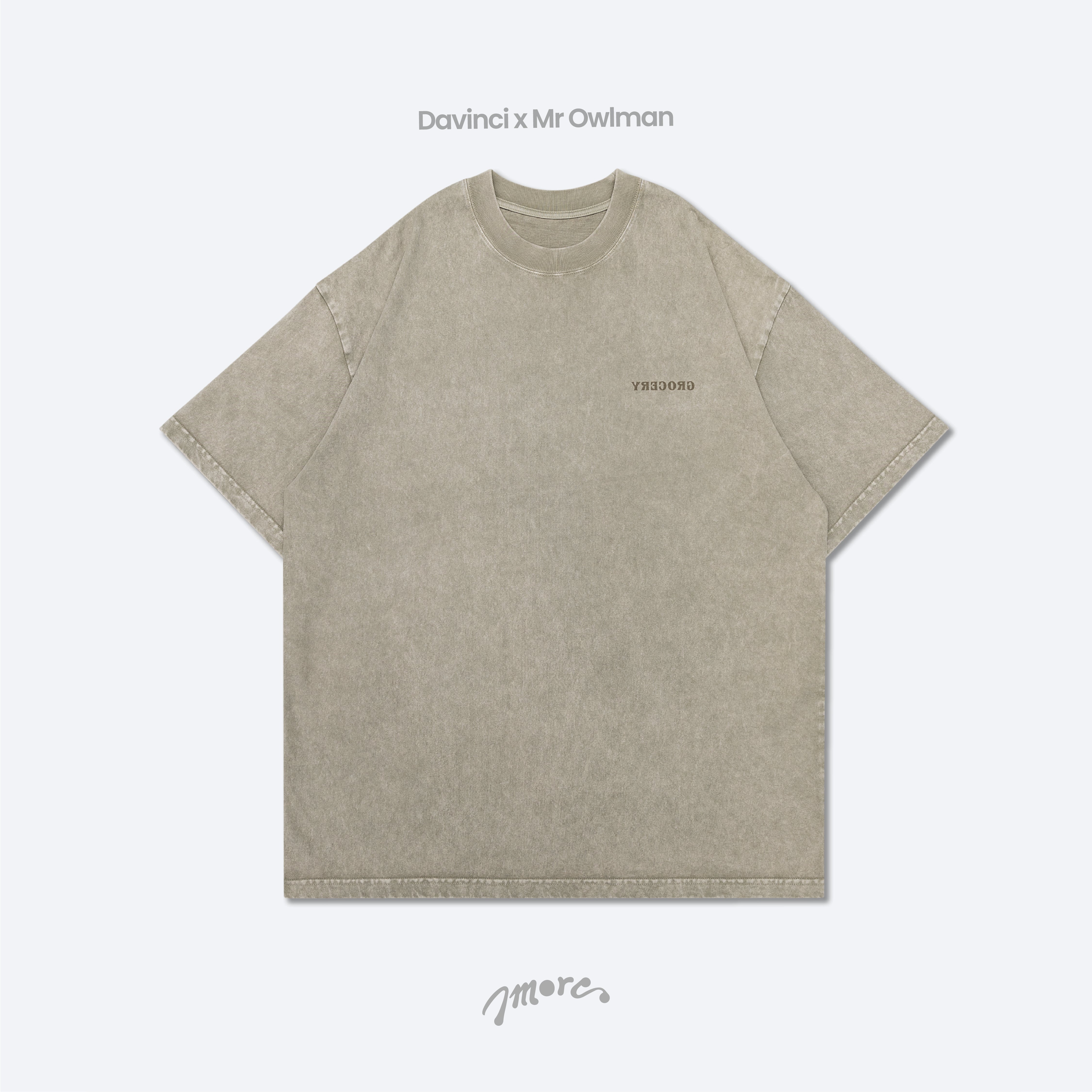 Grocery x Mr.Owlman & Friends Last Supper Washed Tee/Sand