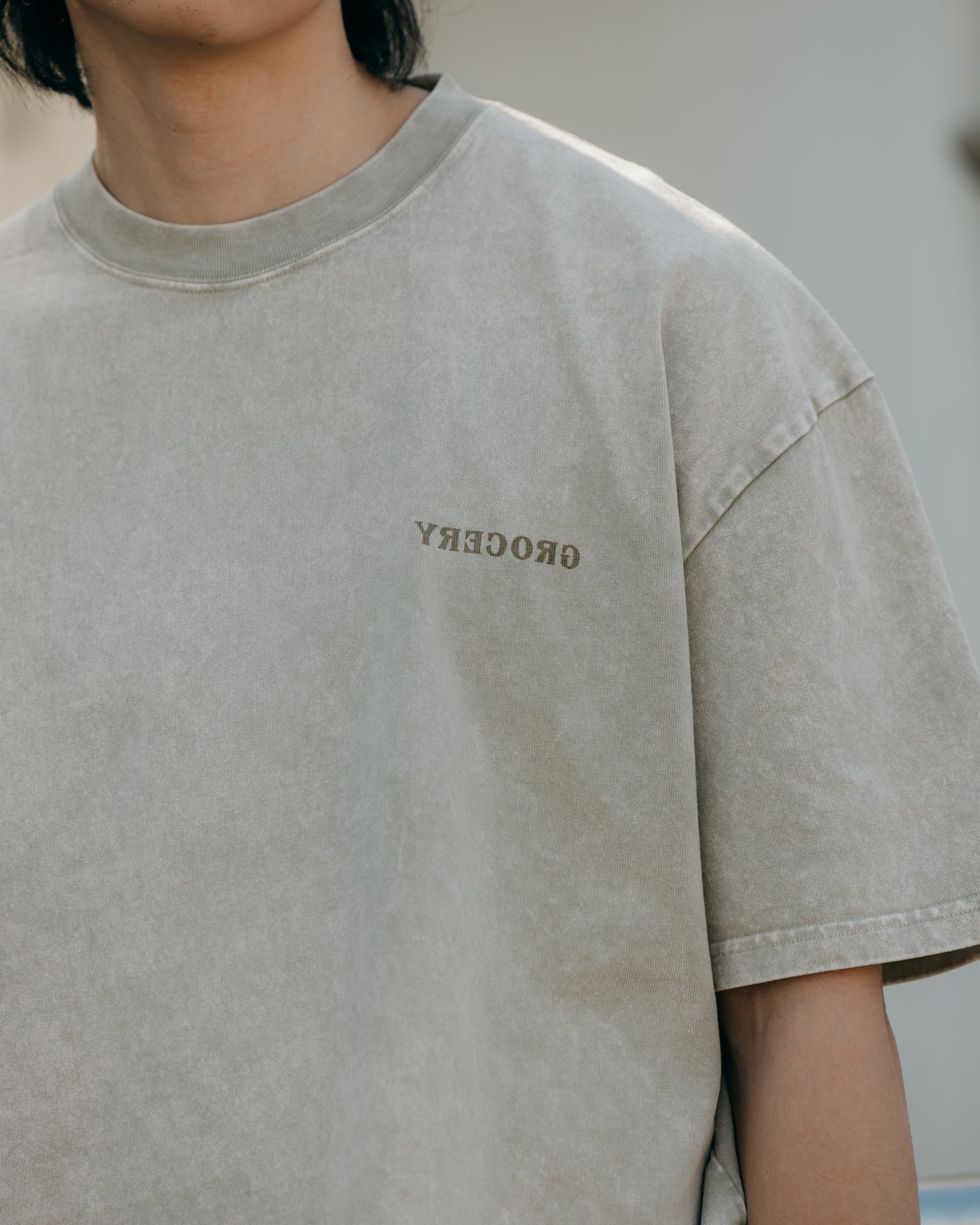 Grocery x Mr.Owlman & Friends Last Supper Washed Tee/Sand